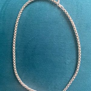 Vanessa Mooney 18” Silver Box Chain